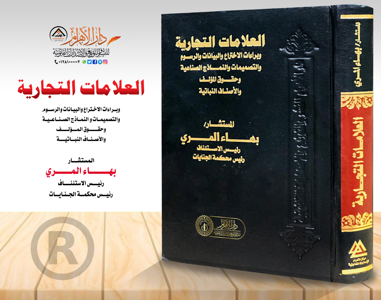 العلامات التجارية وبراءات الاختراع والبيانات والرسوم والتصميمات والنماذج الصناعية وحقوق المؤلف والأصناف النباتية