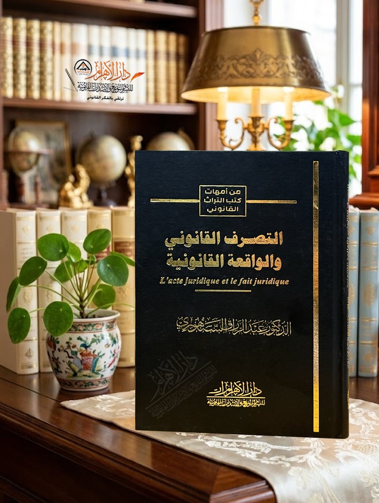 التصرف القانوني والواقعة القانونية