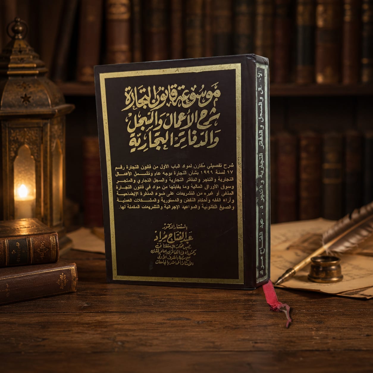 موسوعة قانون التجارة شرح الأعمال والسجل والدفاتر التجارية